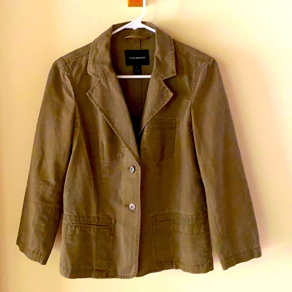 Club Monaco jacket cotton linen jacket